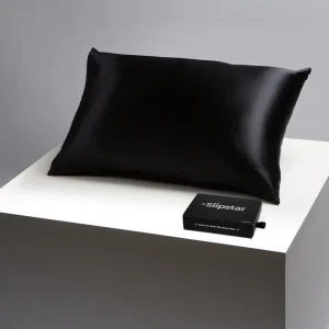 Navlaka za jastuk Satin Slipstar Black
