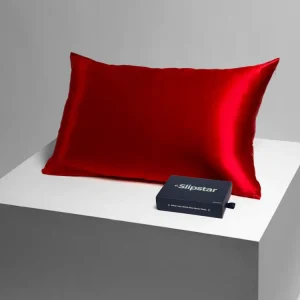 Navlaka za jastuk Satin Slipstar Red Love